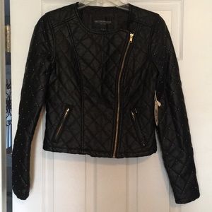 Faux Leather Jacket